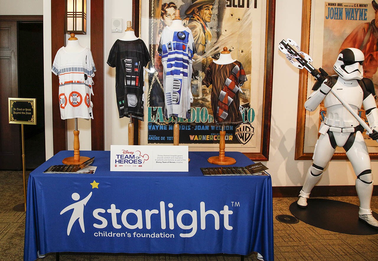 Samples of Starlight Gowns are shown.