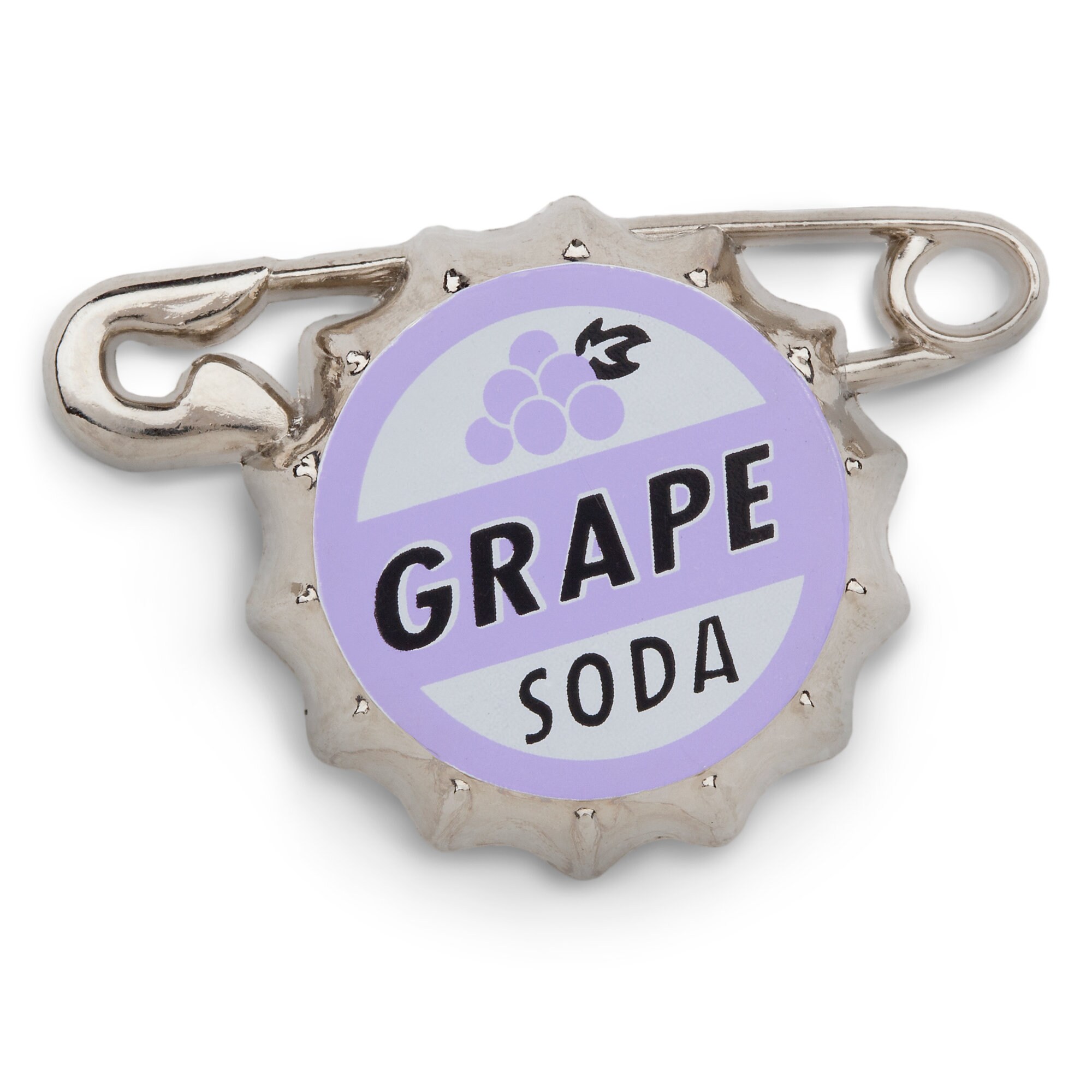 Russell's Grape Soda Bottlecap Pin - Up