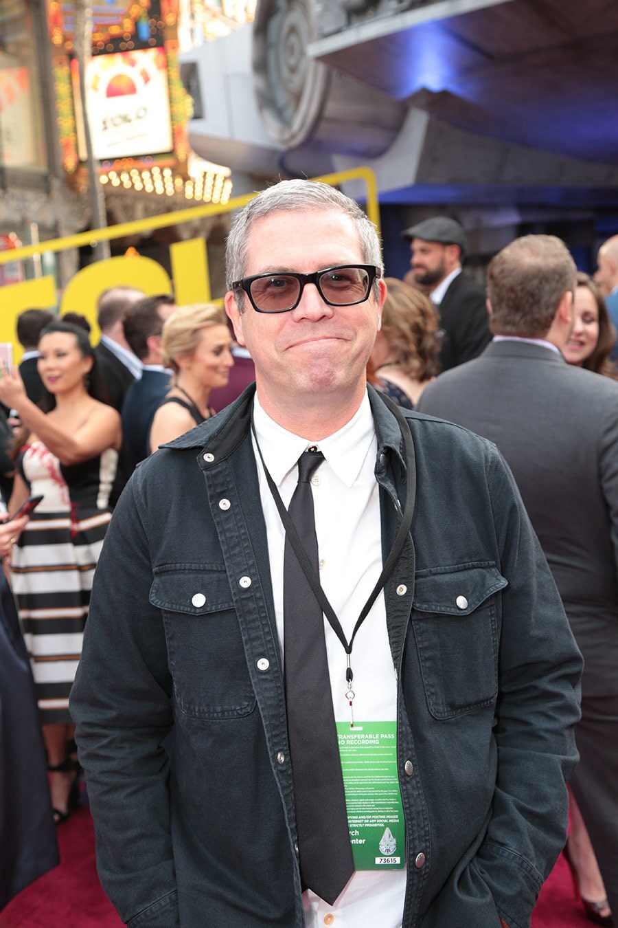 John Powell, composer of Solo: A Star Wars Story, at an event.
