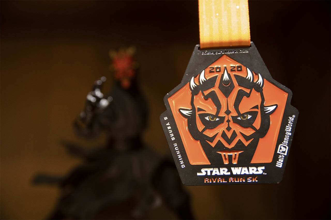  runDisney Star Wars Rival Run Weekend - Darth Maul 5K medal