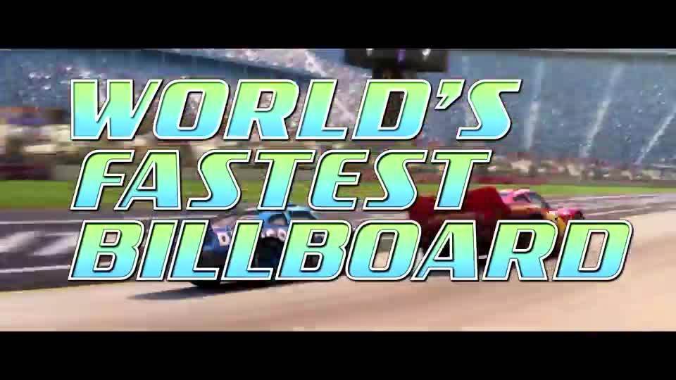 Cars 3 | Worlds Fastest Billboard 2