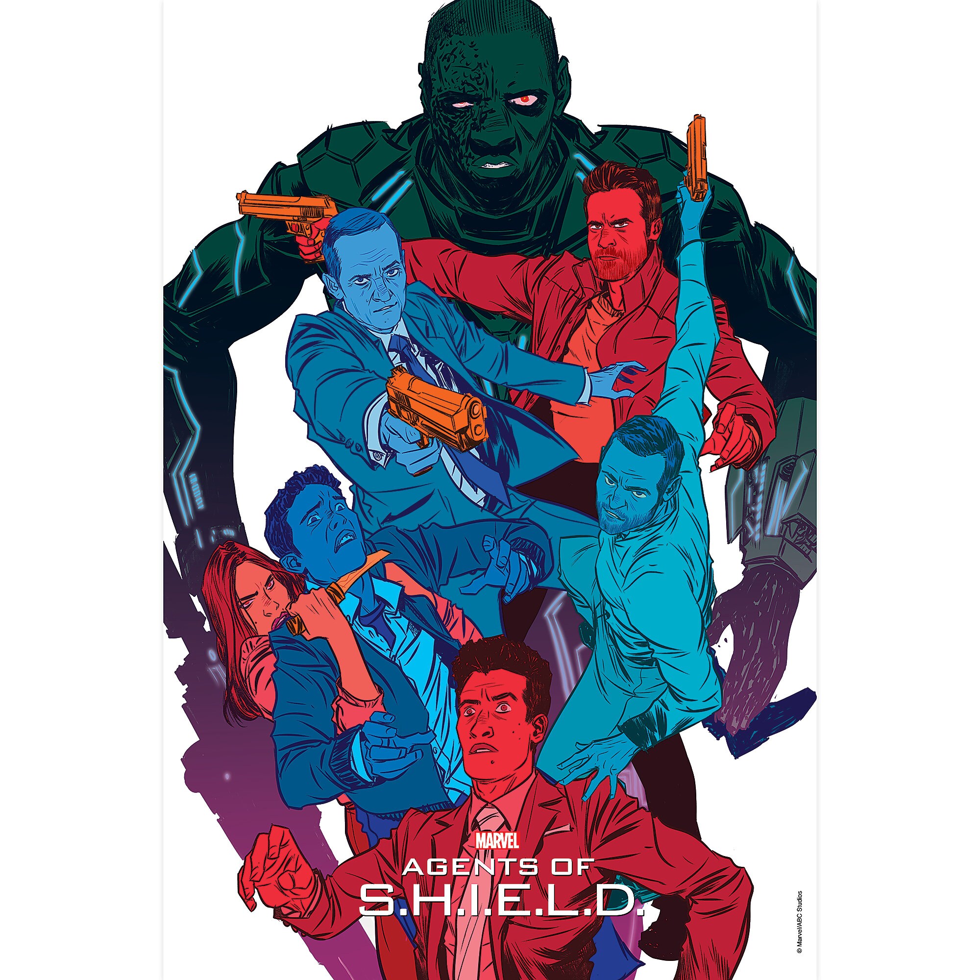 Marvel's Agents of S.H.I.E.L.D. ''The Frenemy of My Enemy'' Print - Limited Edition