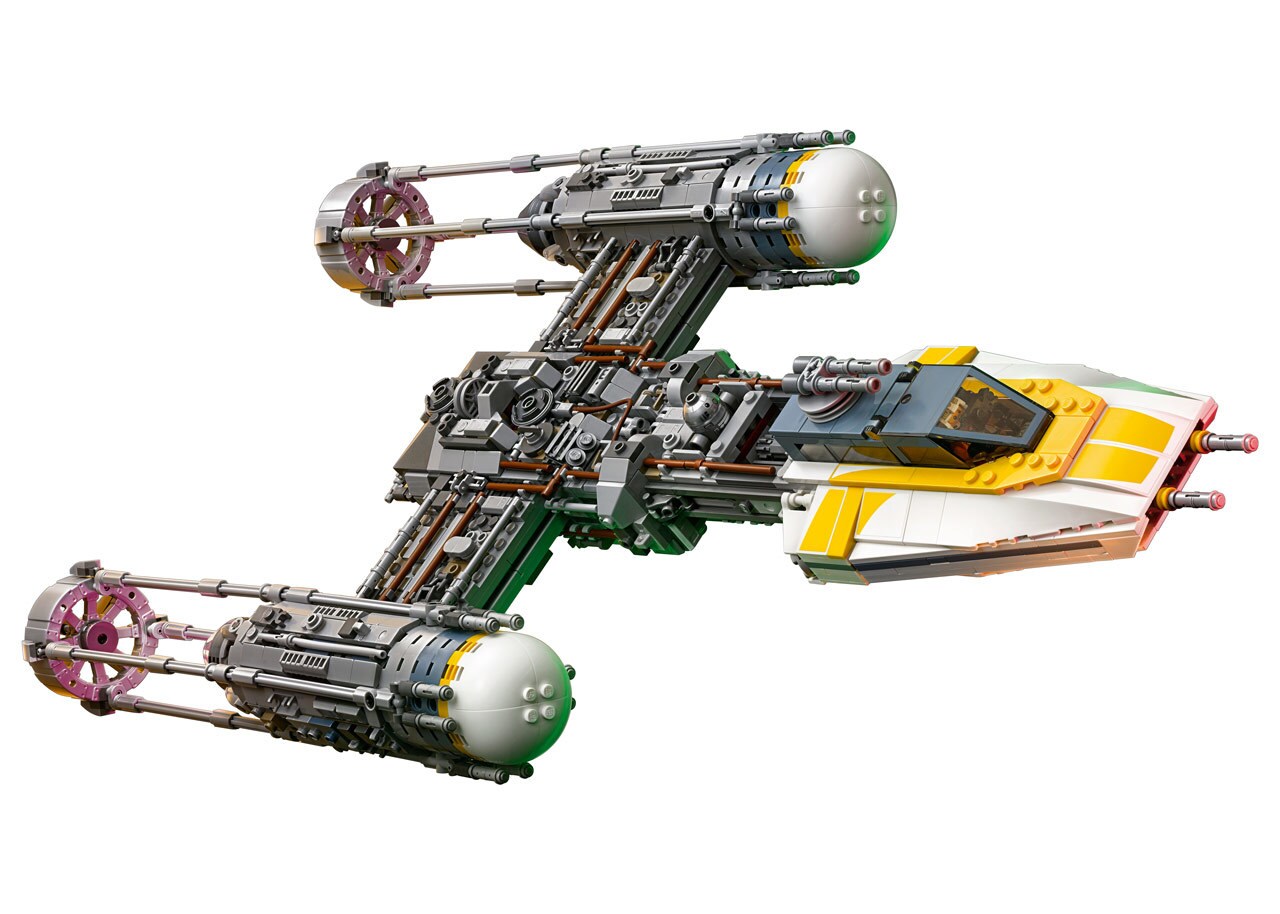 Lego y wing stand hot sale