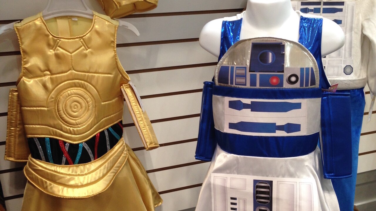 Princess Paradise C-3PO and R2-D2 dress