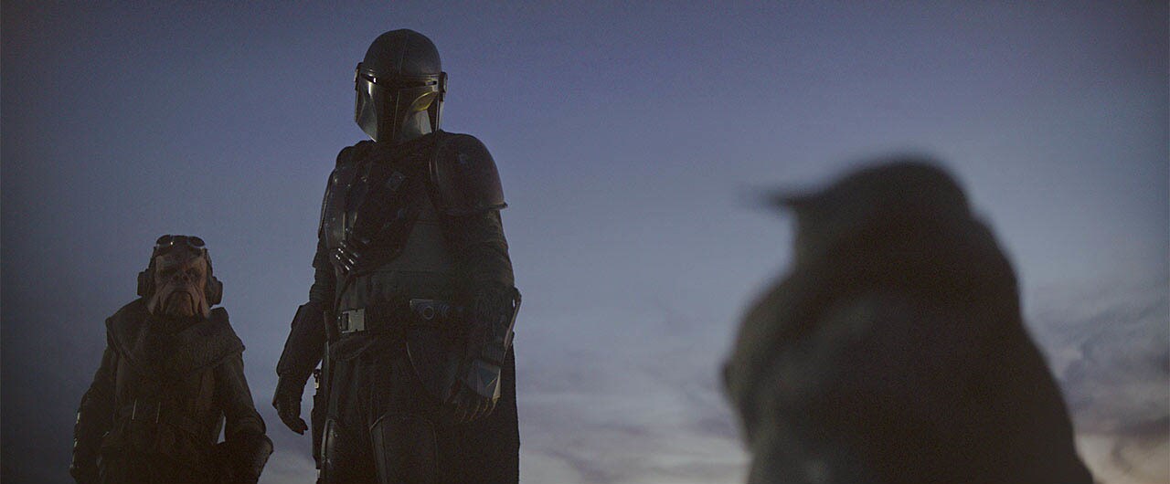 A scene from The Mandalorian CH 2