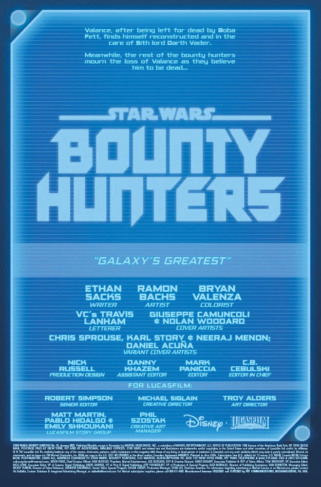 Bounty Hunters #18 preview 2