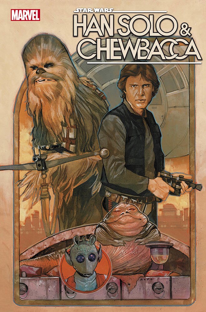 Han Solo and Chewbacca 1 Variant Cover by Phil Noto