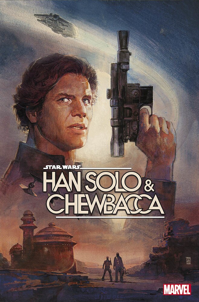 Han Solo and Chewbacca 1 Main Cover by Alex Maleev