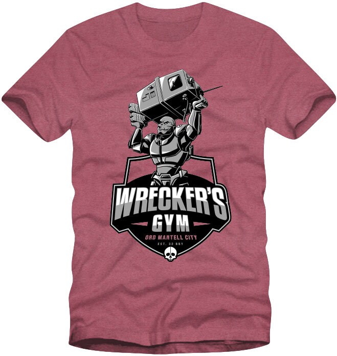 Star Wars Celebration exclusive Wrecker's Gym t-shirt