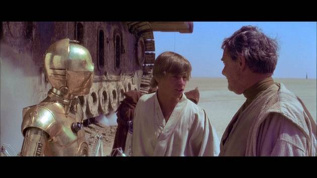 This is why Luke's face changed after «A NEW HOPE» (Terrible crash