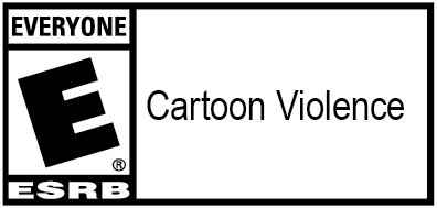 Rated E for Everyone :Cartoon violence by ESRB