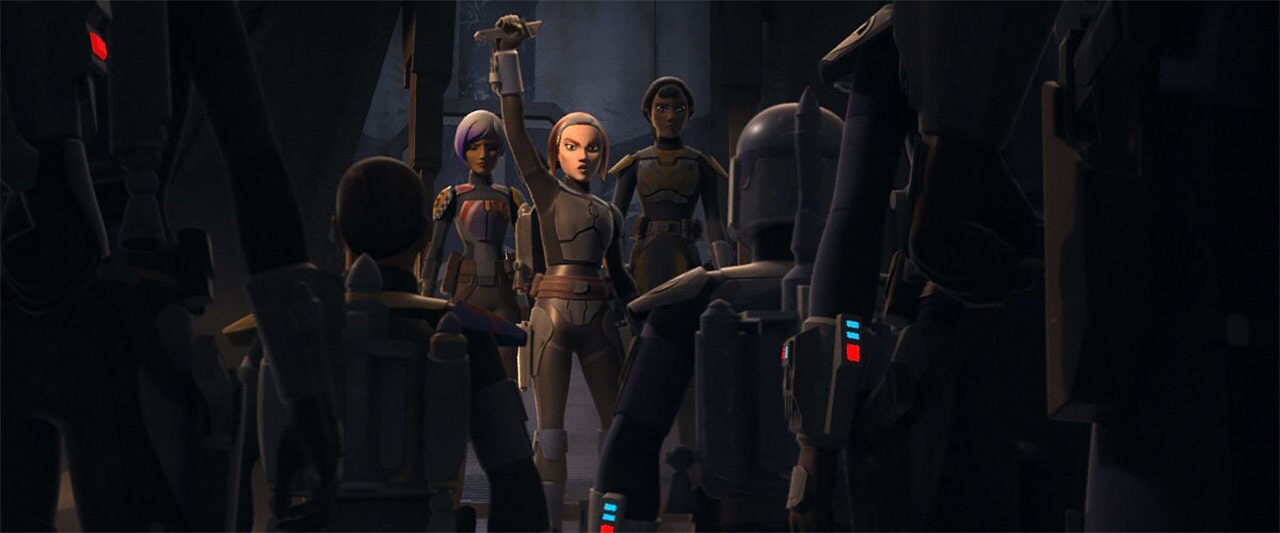 Bo-Katan in Star Wars Rebels