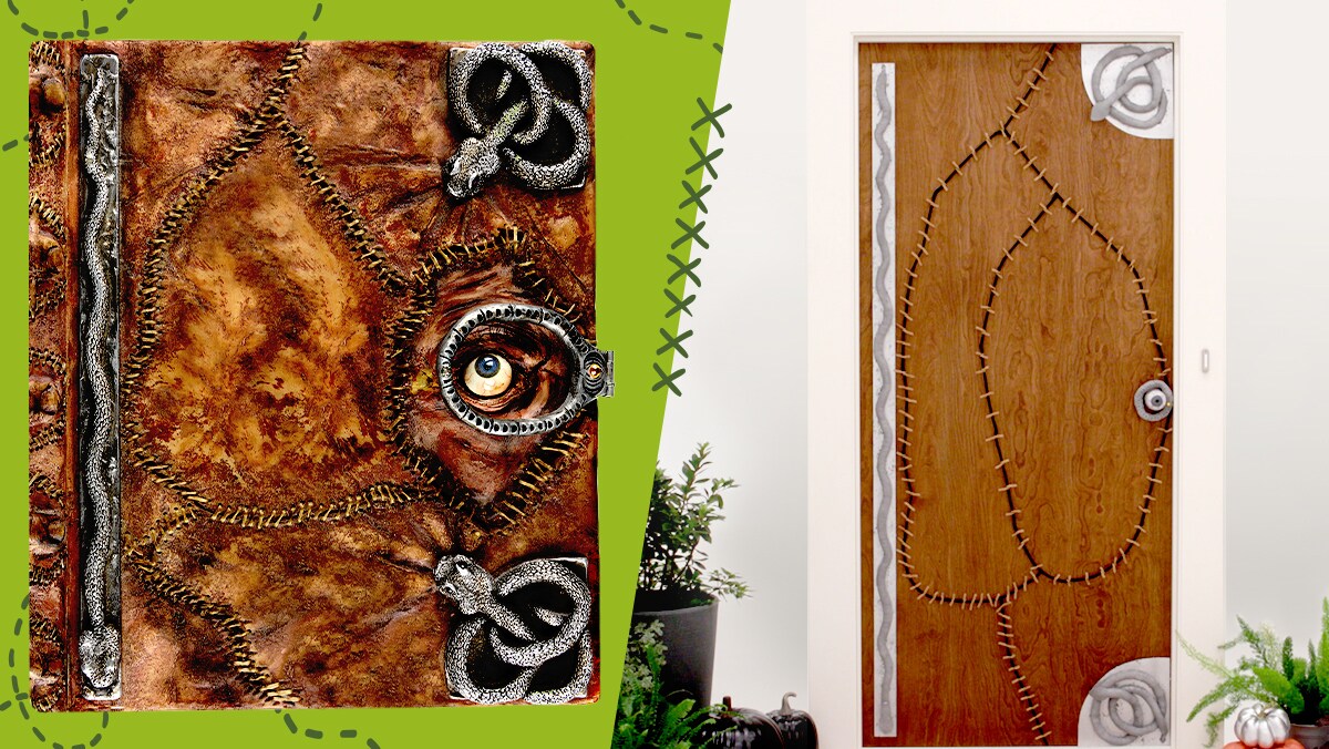 Hocus Pocus Halloween Door Decor | Disney DIY by Disney Family