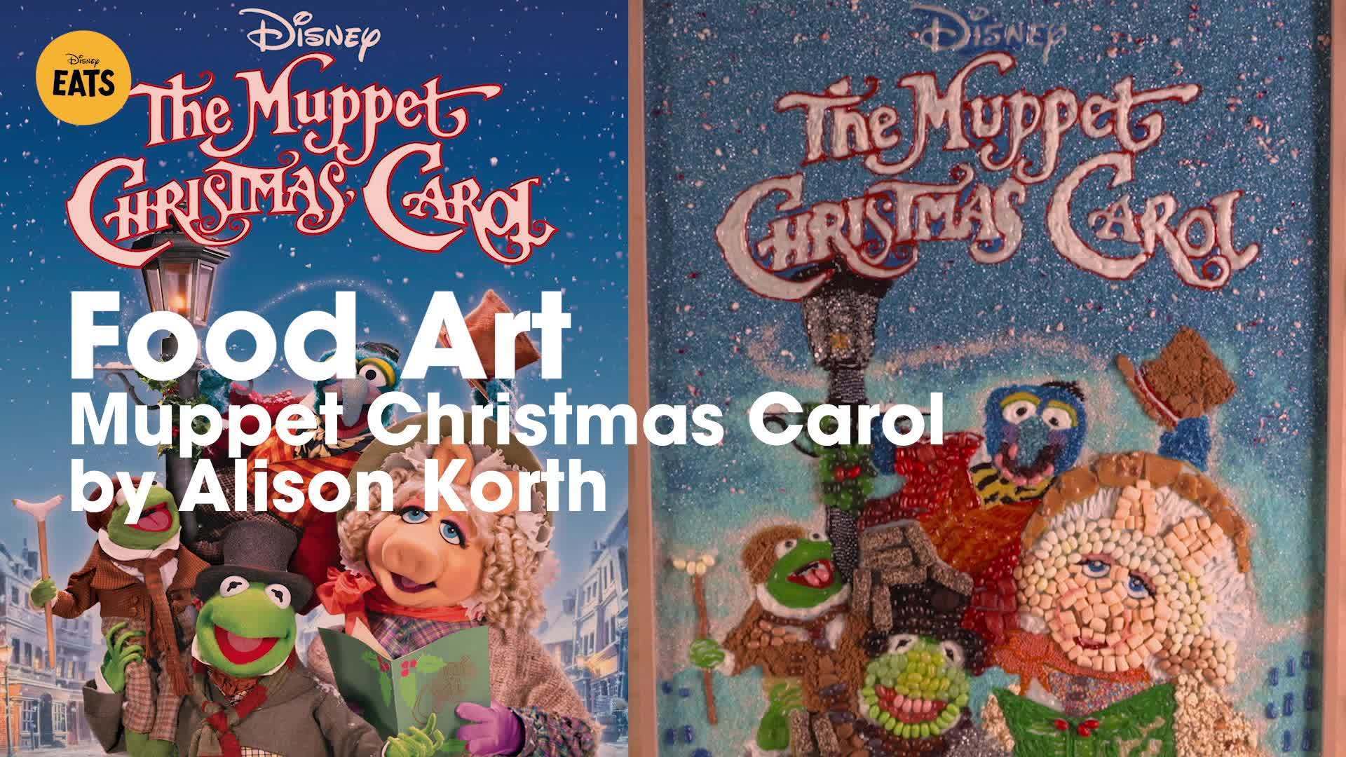 Muppet Christmas Carol Food Art | Disney Eats