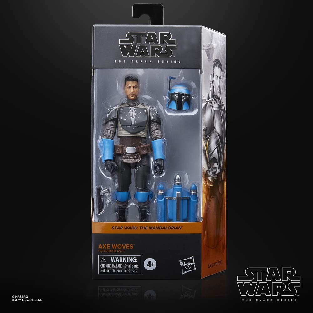 Star Wars: The Black Series Axe Woves in box.