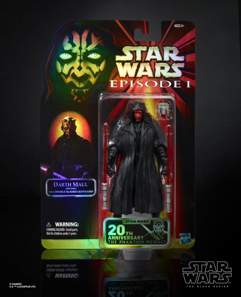 Hasbro The Black Series Darth Maul in packaging