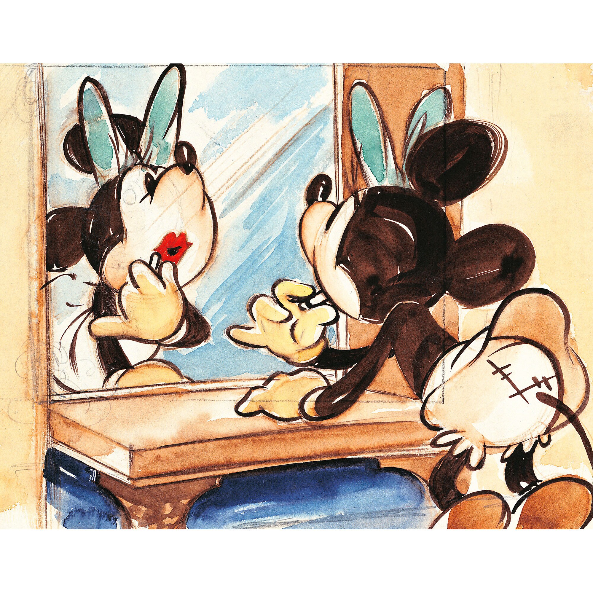 Minnie Mouse ''Lipstick'' Giclée