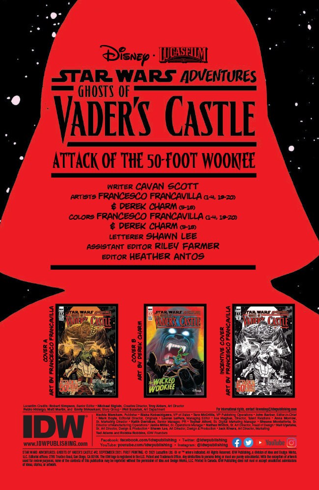 Ghosts of Vader’s Castle #2 preview 2