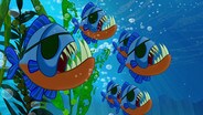 Attack of the Pirate Piranhas/March of the Lava Monsters