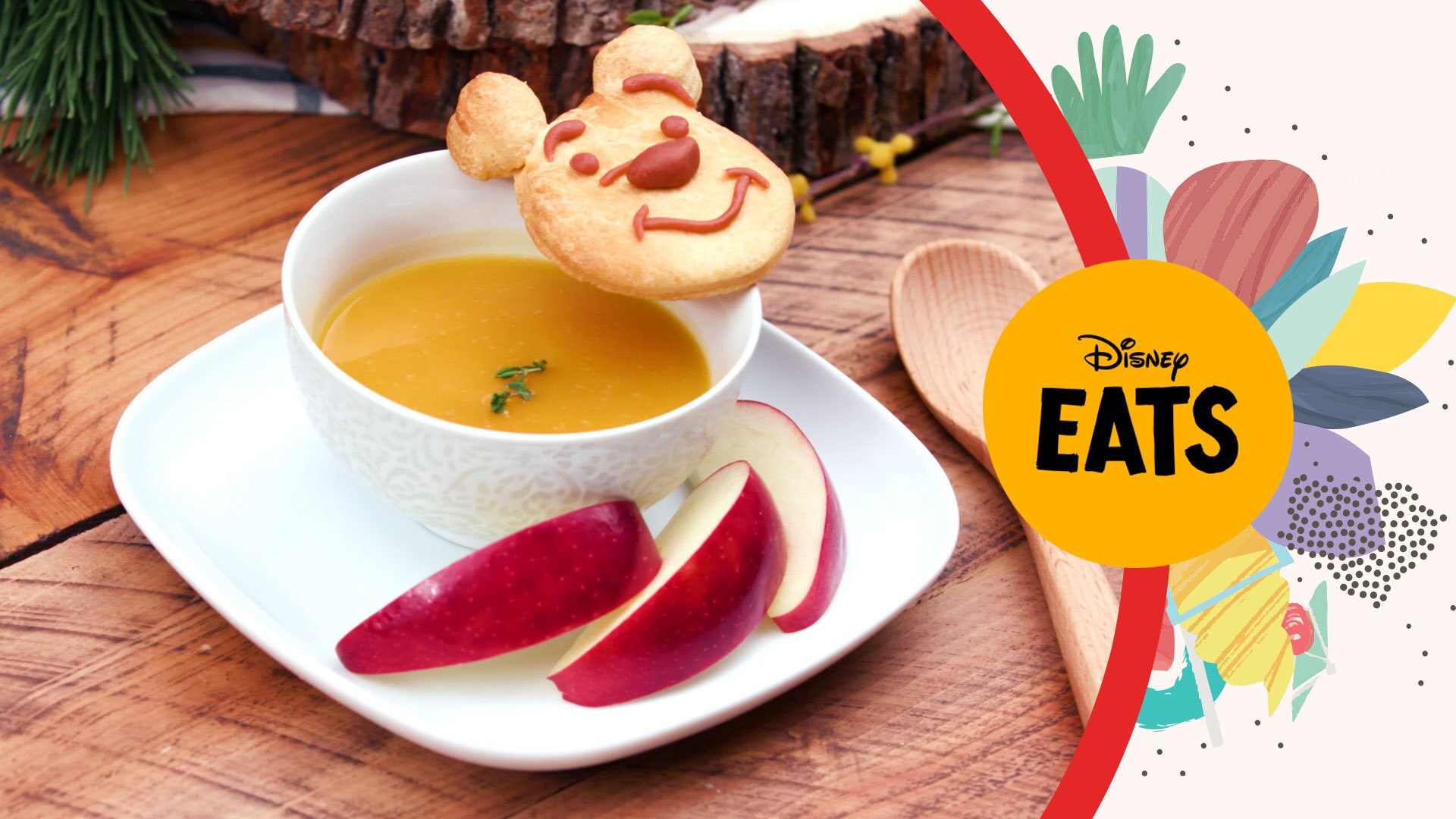 Winnie The Pooh Bread & Butternut Squash Soup | Disney Eats