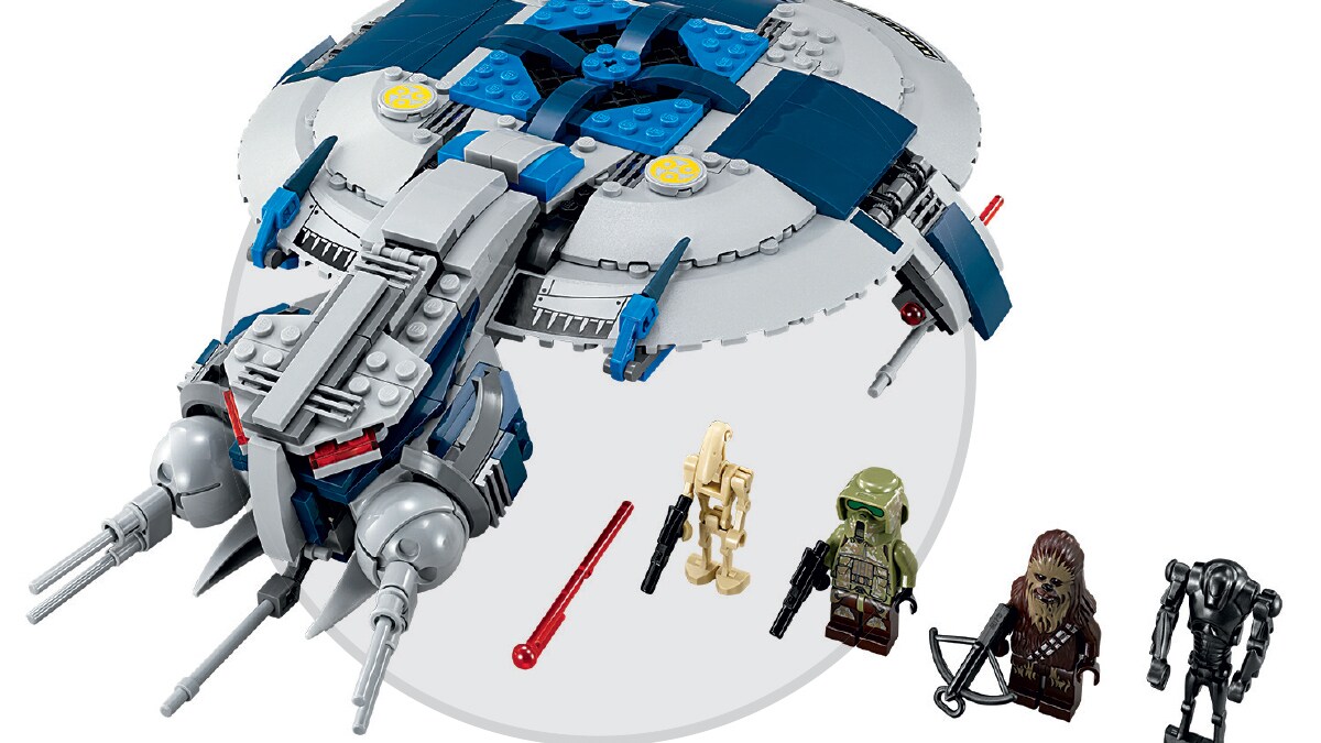 LEGO Star Wars droid gunship from Toy Fair 2014