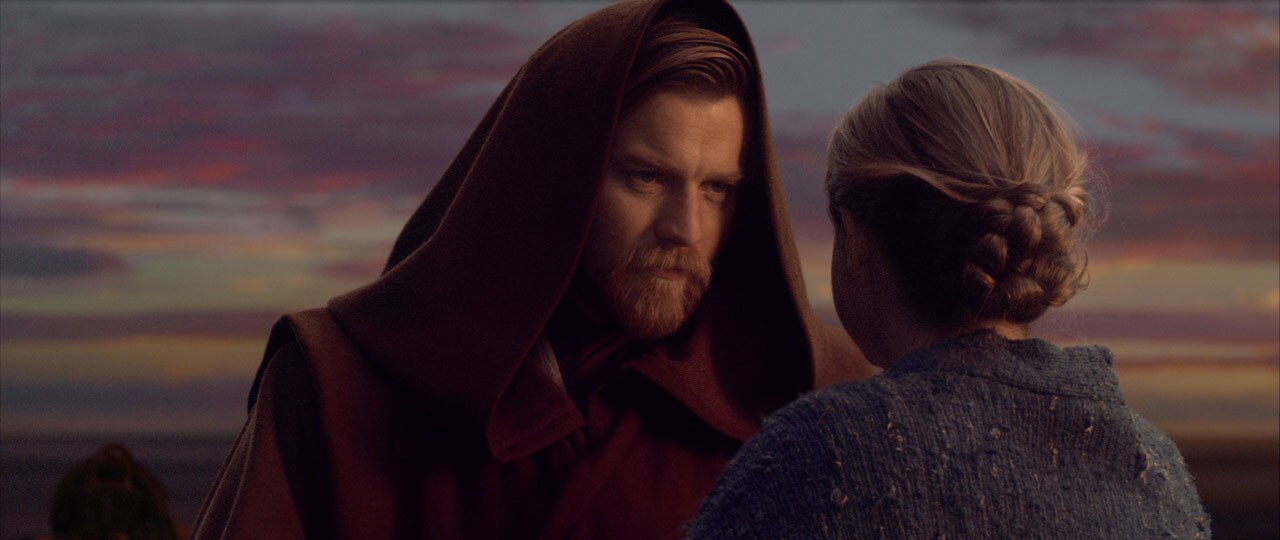 Obi-Wan on Tatooine in Episode 3