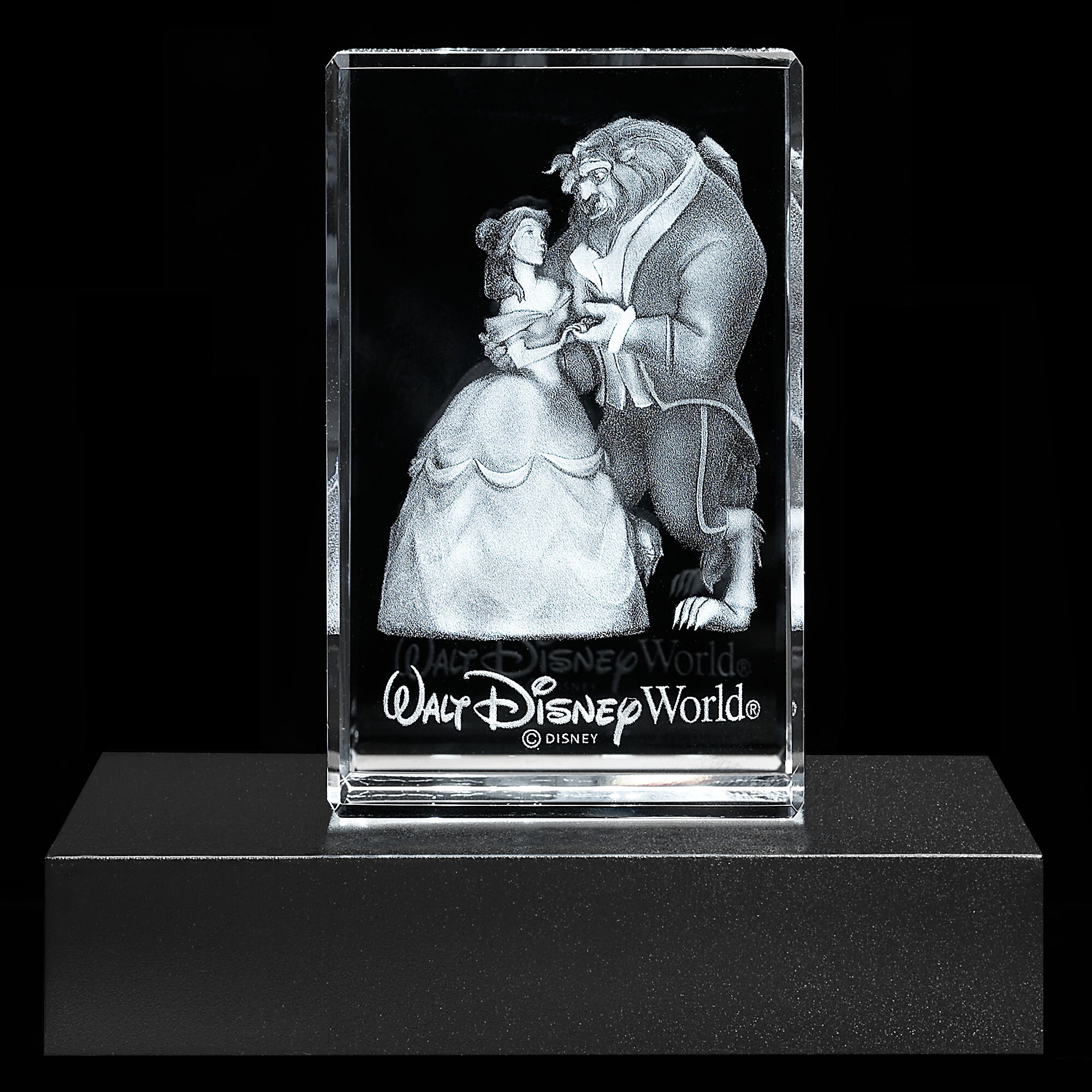 Beauty and the Beast Laser Cube by Arribas - Walt Disney World