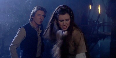 Han and Leia Ewok Village argument in Return of the Jedi