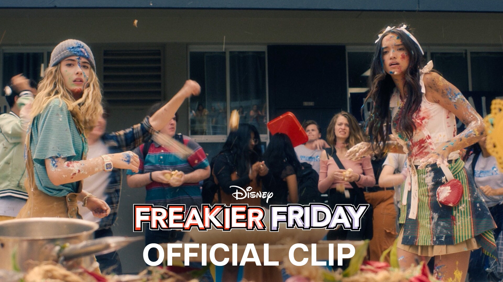 Freakier Friday | Official Clip 'Food Fight'