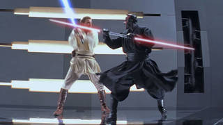 Obi-Wan Fights Darth Maul