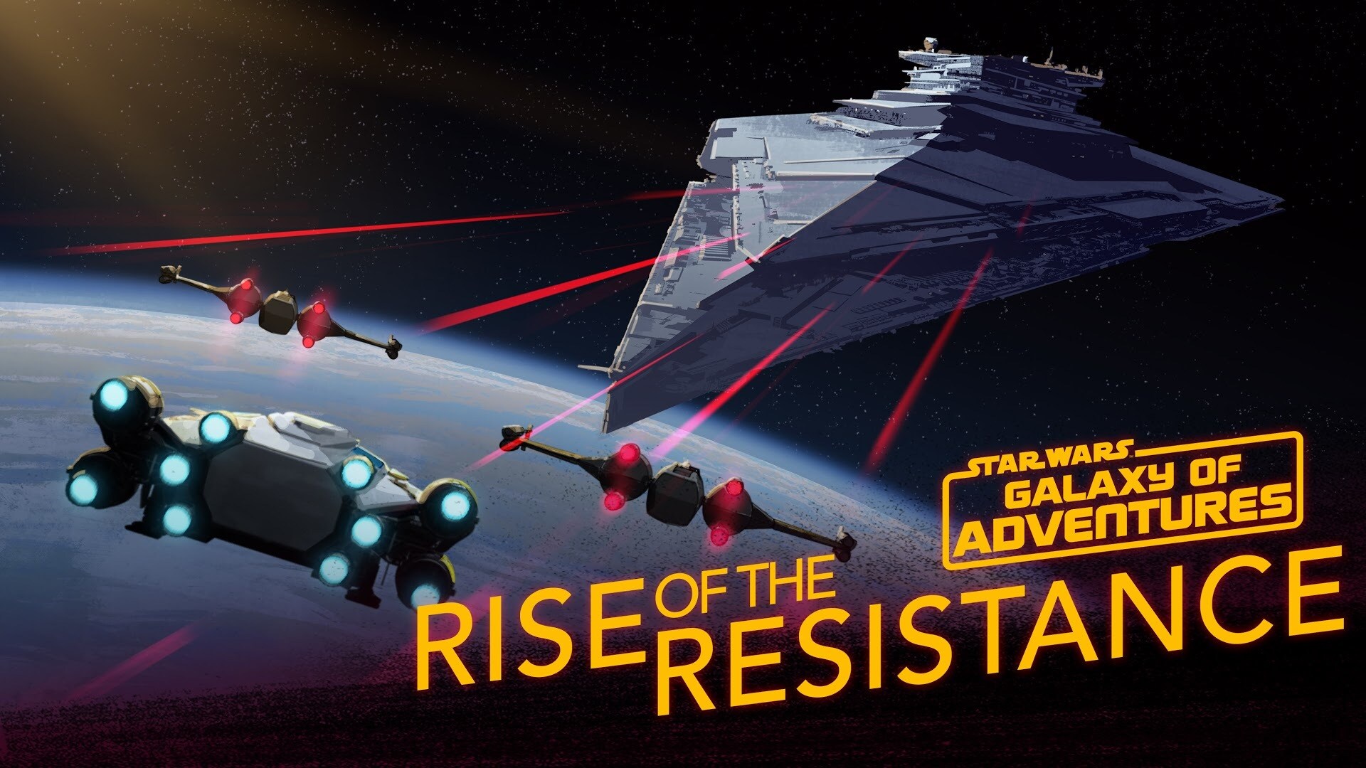 Rise of the Resistance | Star Wars Galaxy of Adventures | Disney Video