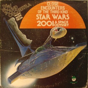 vintage Electric Moog Orchestra : Musique de Star Wars Soundtrack LP Record  Vinyl 1977 Rare