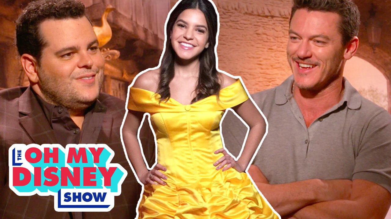Josh Gad, Luke Evans and Everything Live-Action Beauty and the Beast | The Oh My Disney Show