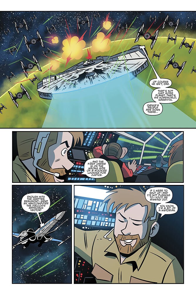 A page from Star Wars Adventures #2