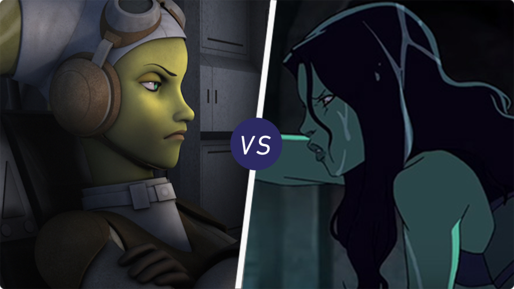 Hera vs Gamora