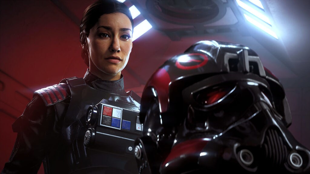 Female Tie Fighter Pilot