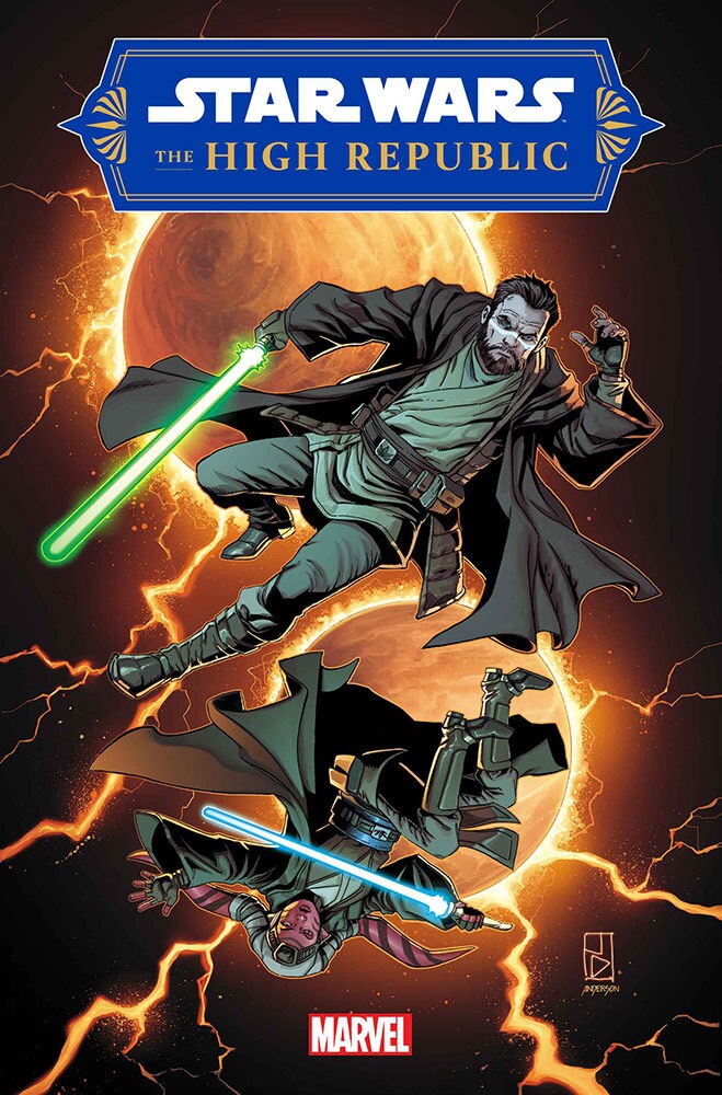 A variant cover of The High Republic issue 1.