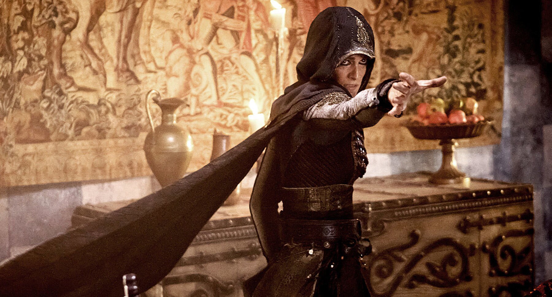 Marion Cotillard (as Sofia) in the movie "Assassin's Creed"