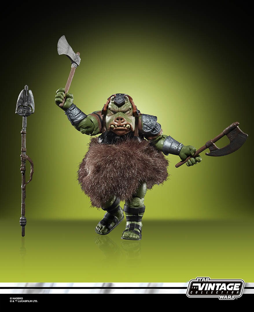 A Gamorrean Guard from the Hasbro Vintage Collection.