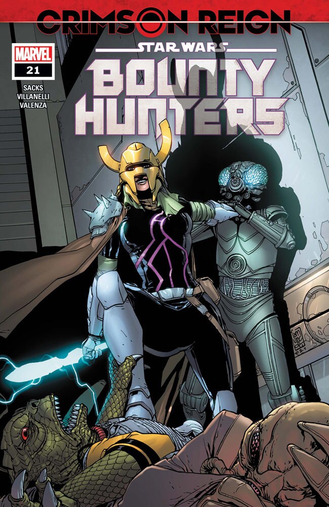 Marvel's Star Wars: Bounty Hunters #21 cover.