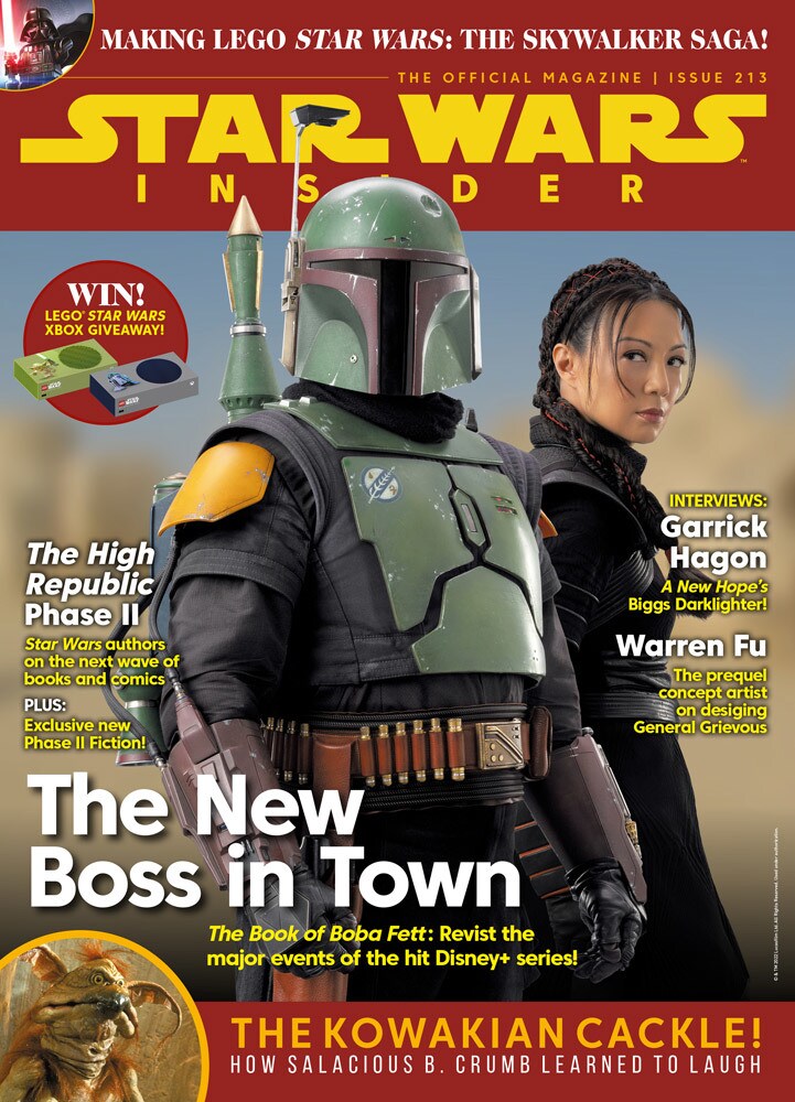 The cover of Star Wars Insider issue 213.