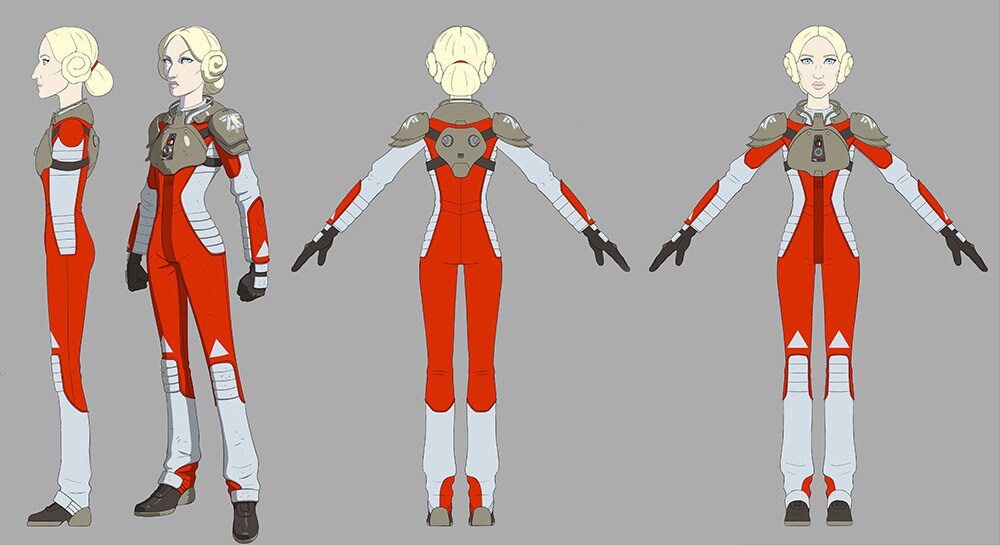 Tamara Ryvora Legging, Star Wars Resistance Costume