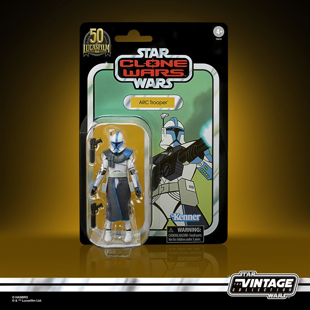 ARC Trooper - Hasbro's Clone Wars 2D Micro Series figures