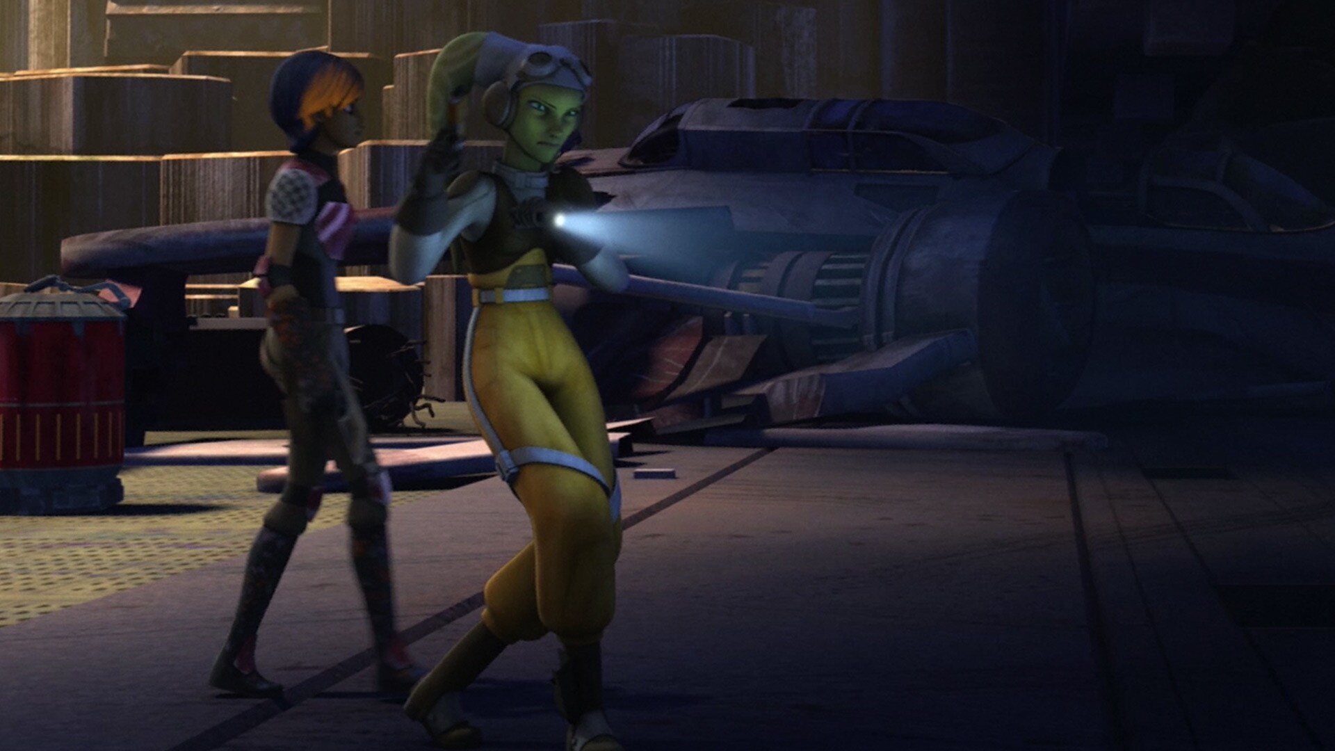Star Wars Rebels: "Hera and Sabine, Alone in the Dark"