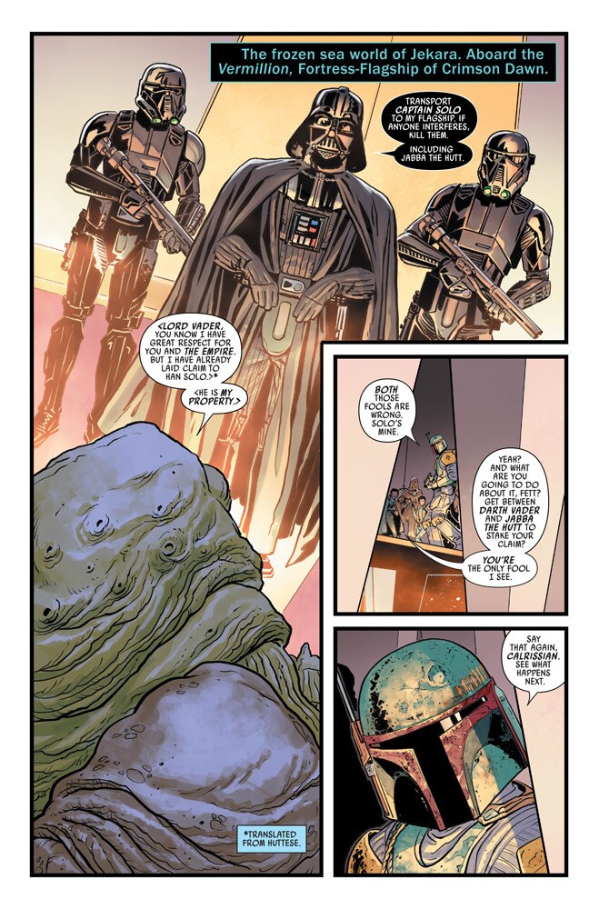 Star Wars: The War of the Bounty Hunters #3 preview 2