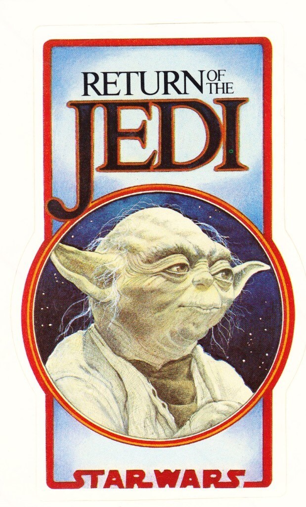Star Wars Yoda decal