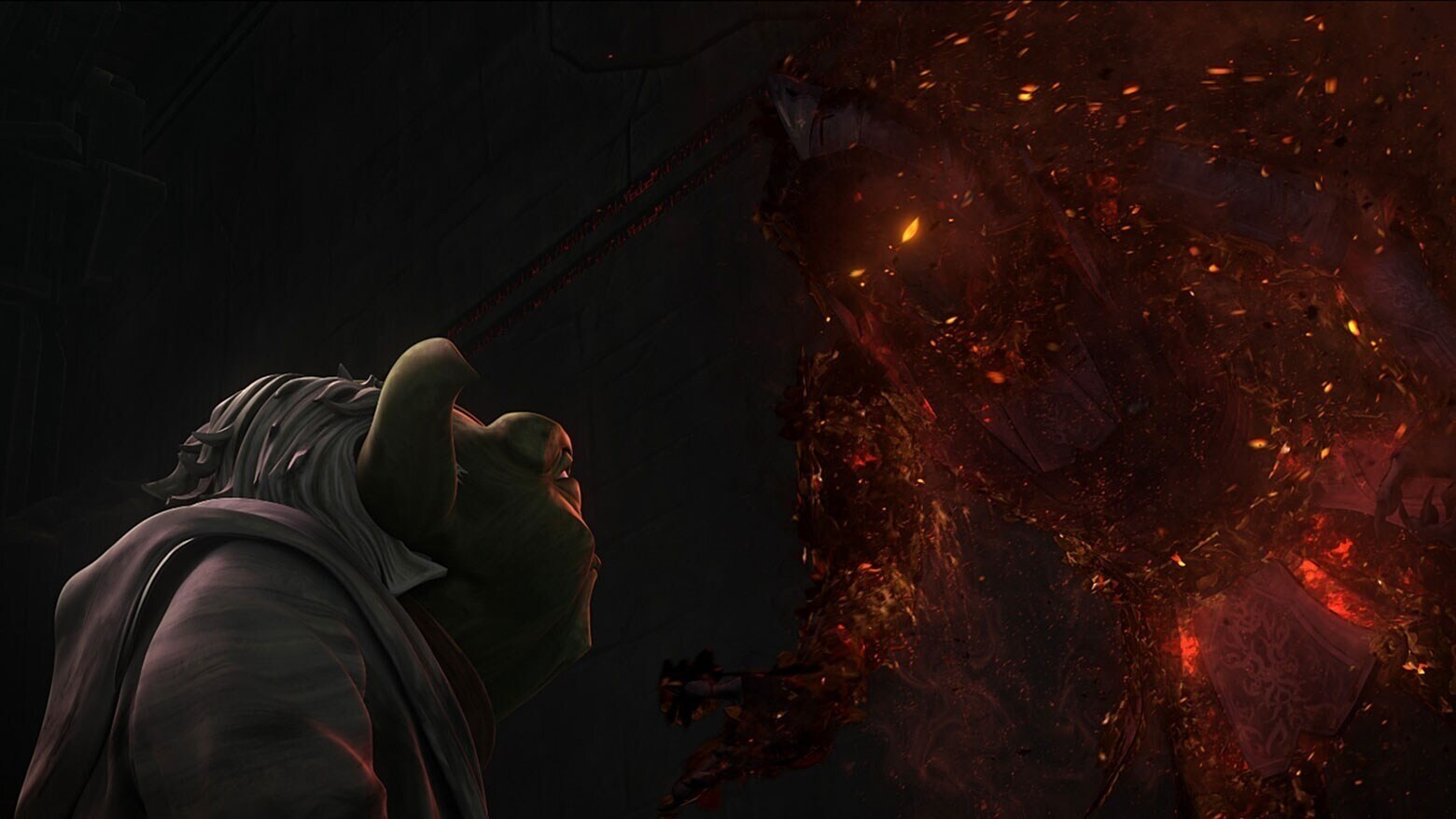 Yoda travels to Moraband in The Clone Wars