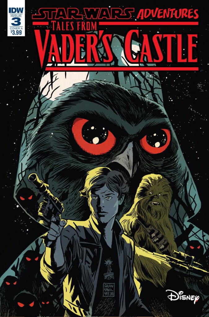 The cover of Tales from Vader's Castle #3.