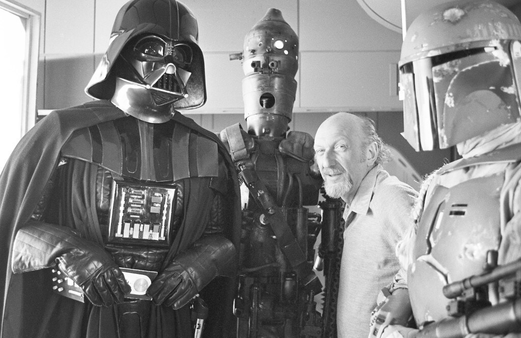 Darth Vader, IG-88, Irvin Kershner, and Boba Fett.