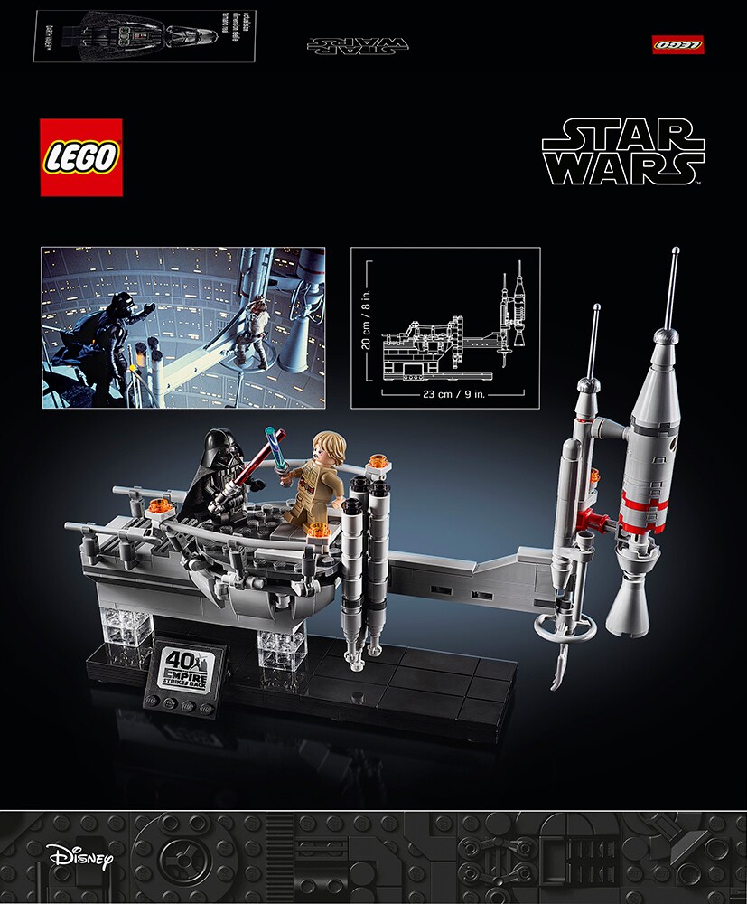 LEGO Star Wars Bespin Duel box back